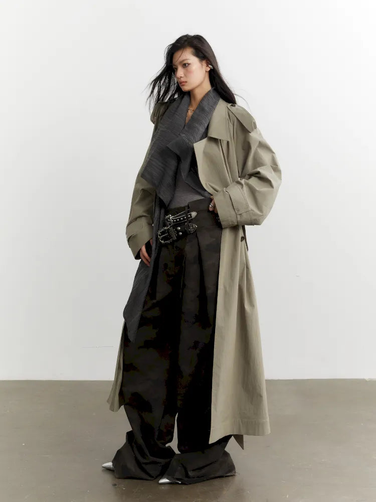 Unisex Double Waist MI Color Workwear Casual Pants【s0000014031】