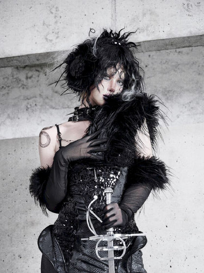 Fur Collar Neck Scarf【s0000011160】