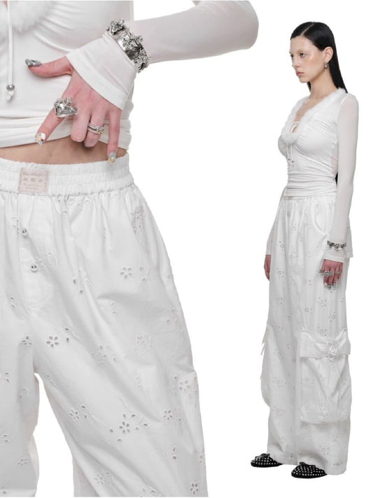 Wide Leg Work Pants【s0000011595】