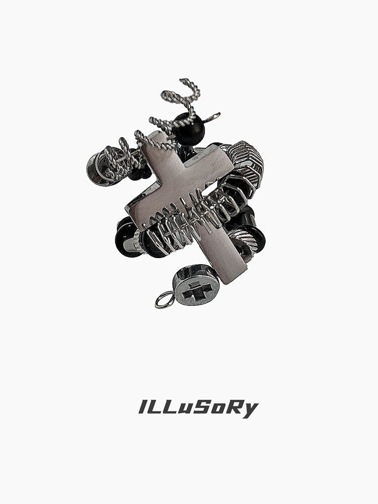 Hardcore Punk Design Closed Ring【s0000018890】