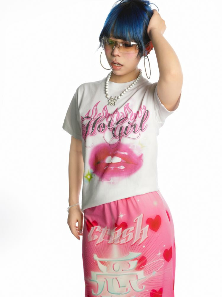 Slim fit regular shoulder T-shirt【s0000013169】