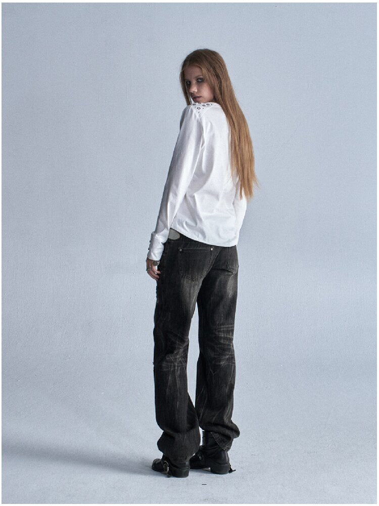 Multi Pocket Bamboo Joint Denim Pants【s0000018466】