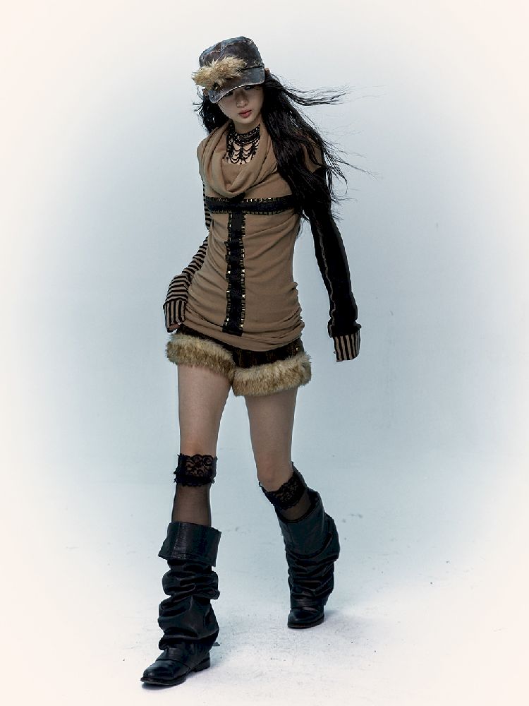 Striped Long Sleeve T-Shirt【s0000011216】