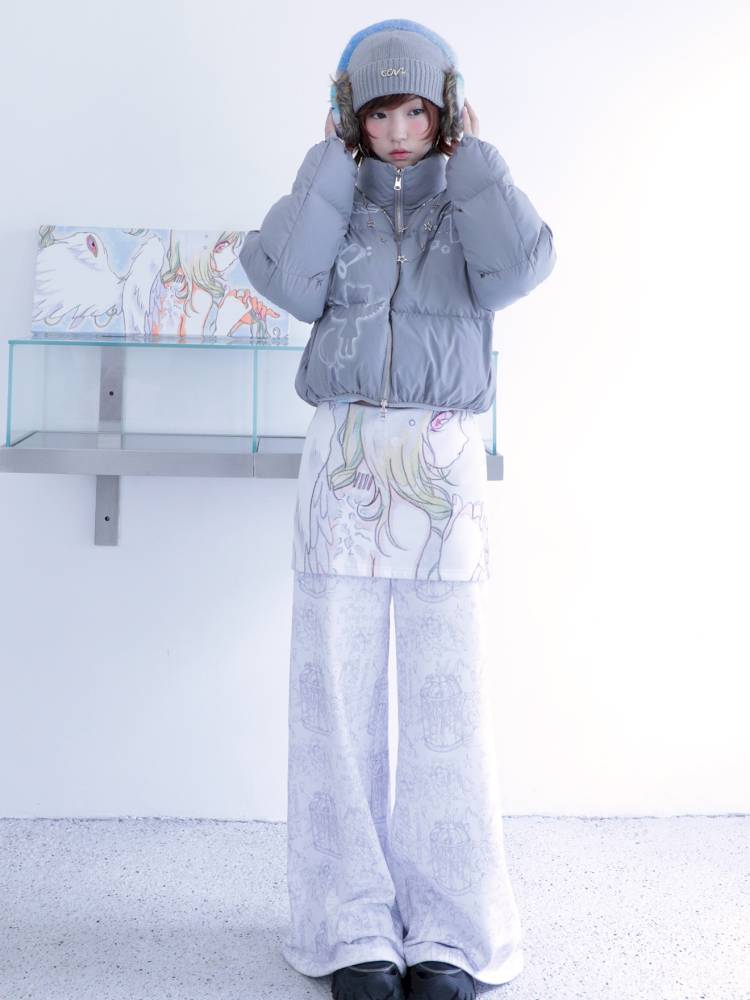 Angel Fake Two Sweatpants【s0000014440】