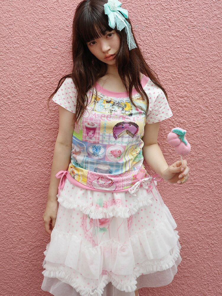 Double-Layer Tulle Short Skirt【s0000017756】