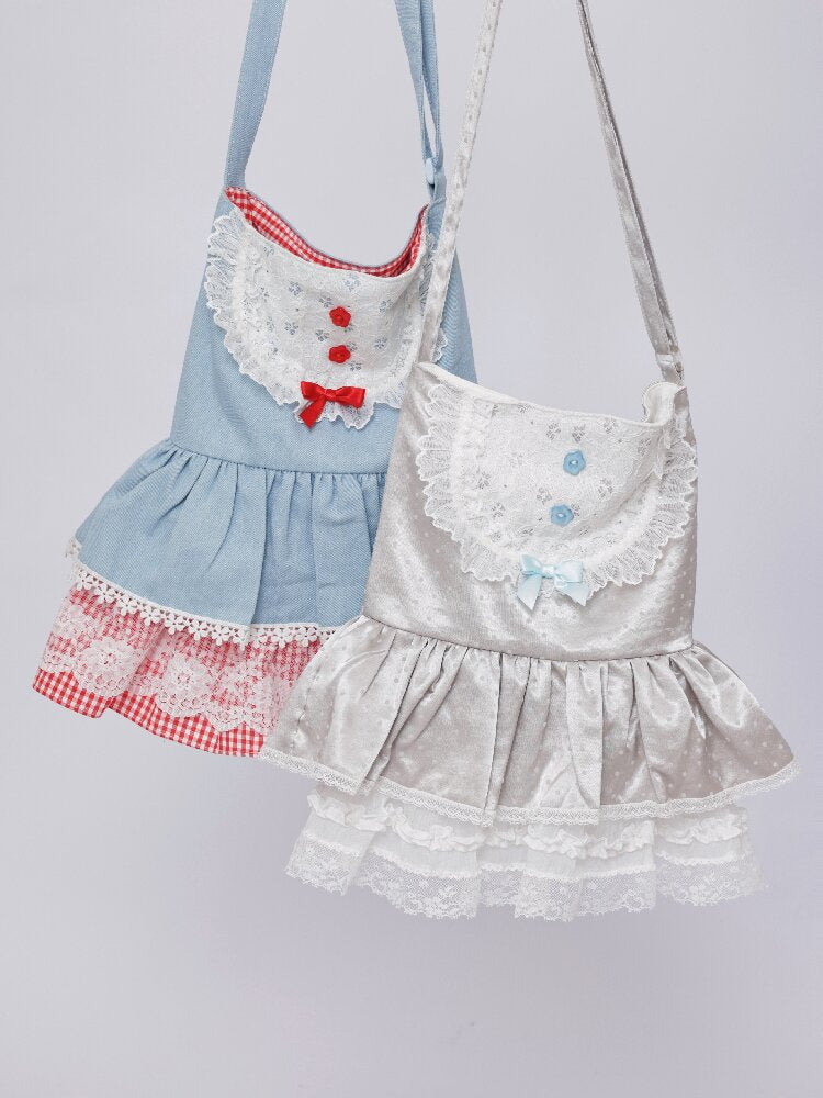 Vintage Lace Crossbody Dress Bag【s0000017487】