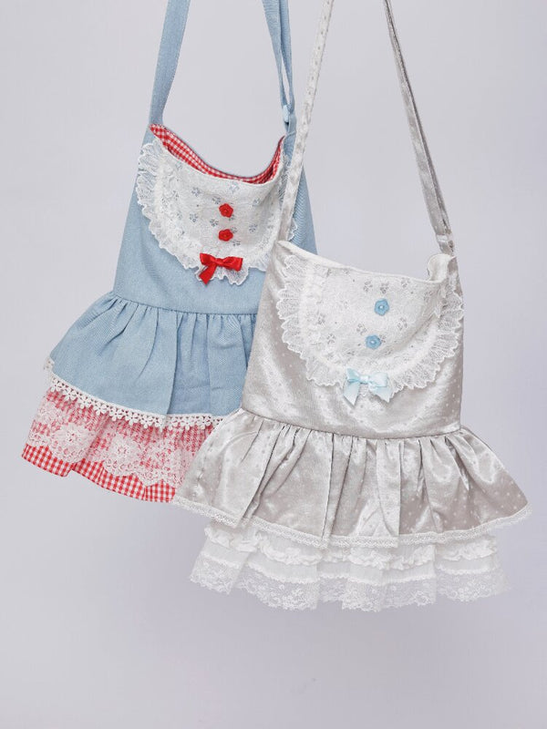 Vintage Lace Crossbody Dress Bag【s0000017487】