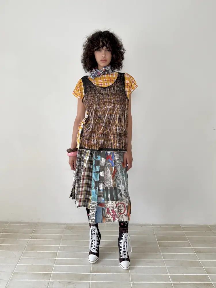 Reversible Canvas T-Shirt【s0000014198】