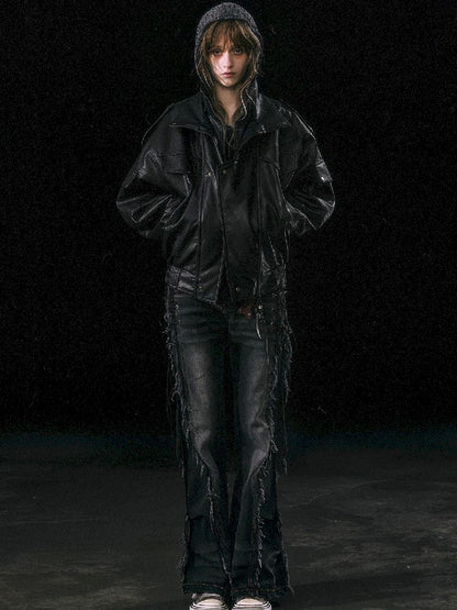 Removable FUR FLIGHT JACKET [S0000010762]