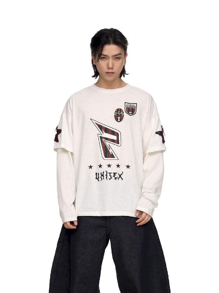 Embroidery Quick Dry Long Sleeve T-Shirt【s0000011695】