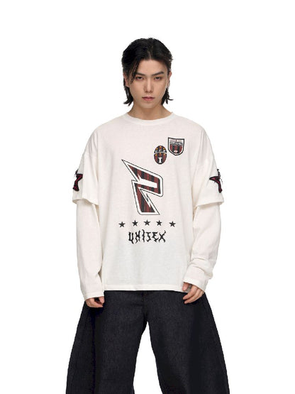 Embroidery Quick Dry Long Sleeve T-Shirt【s0000011695】