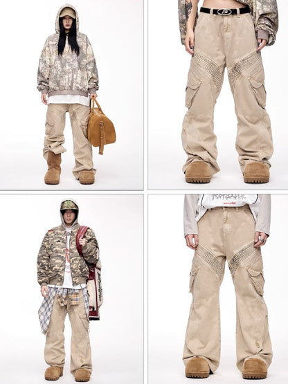 Micro Straight Leg Work Pants【s0000011363】