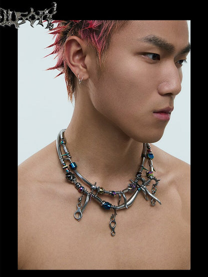 Futuristic Choker Clavicle Chain【s0000018882】
