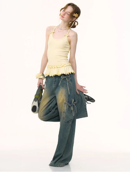 Knit Neck Vest Camisole【s0000012247】