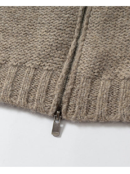 Twisted Knit Wool Cape Jacket【s0000019160】