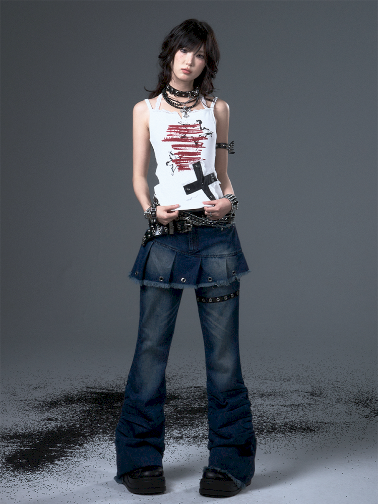 Slim thin top camisole undershirt【s0000012340】