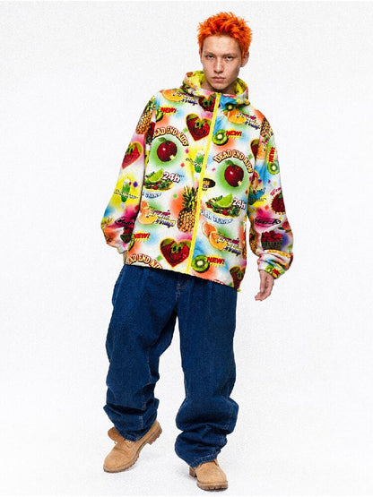 Teflon Colorful Fruit Sports Jacket【s0000017852】