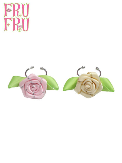 Vintage Rose Satin DIY Cute Ring【s0000017768】