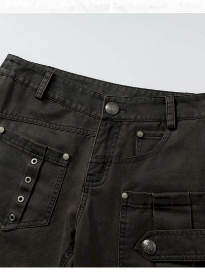 Slightly Flared Suede Casual Pants【s0000014480】