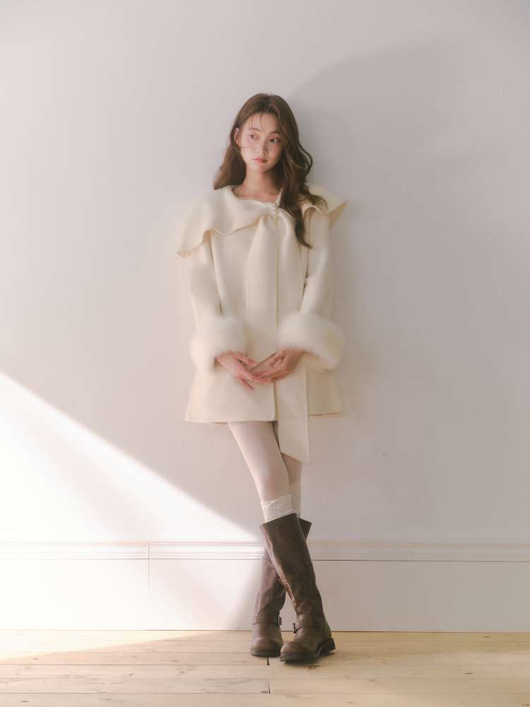 Double-Faced Tweed Coat【s0000014607】