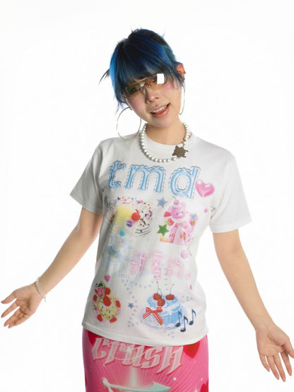 Pure cotton slim fit T-shirt【s0000013168】
