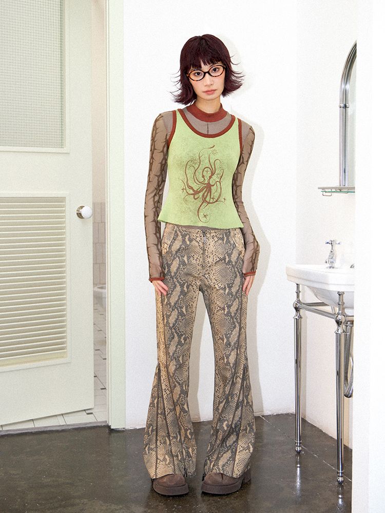 Slim Bottom Long Sleeve T-Shirt【s0000011640】