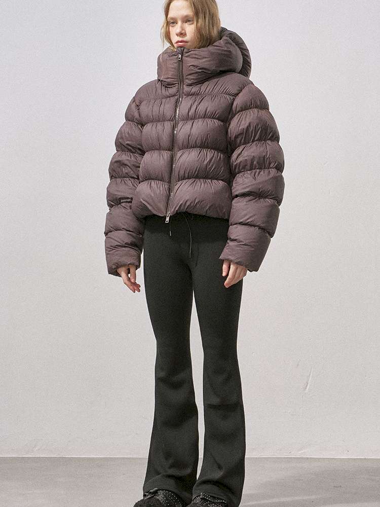 Velvet White Duck Down Jacket【s0000015219】