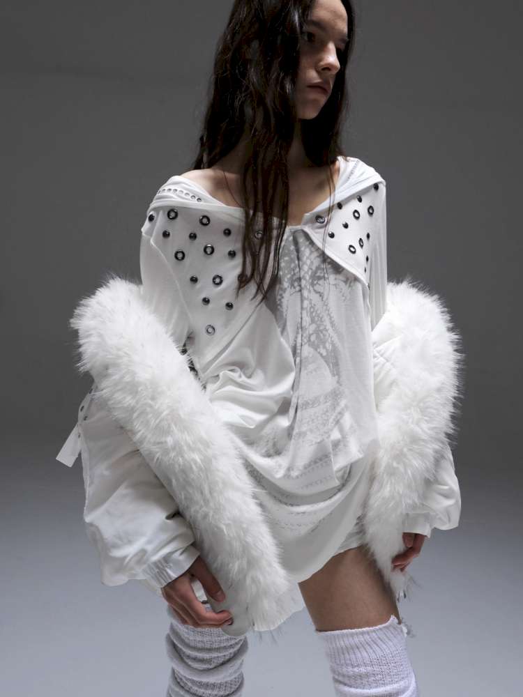 Loose Oversized Fur Collar Down Jacket【s0000014709】