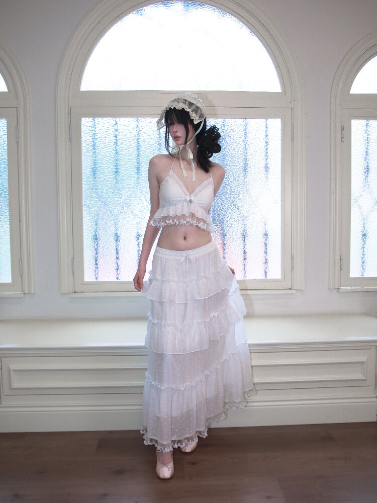 Spaghetti Strap Tencel Long Dress【s0000017520】