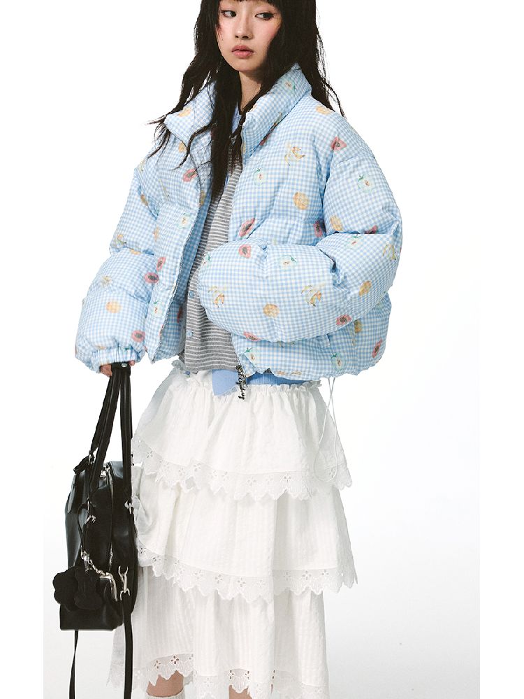 무거운 레이스 케이크 치마 [S0000011421]