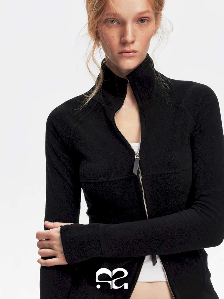 Minimalist Fleece Cycling Slim Jacket【s0000014880】