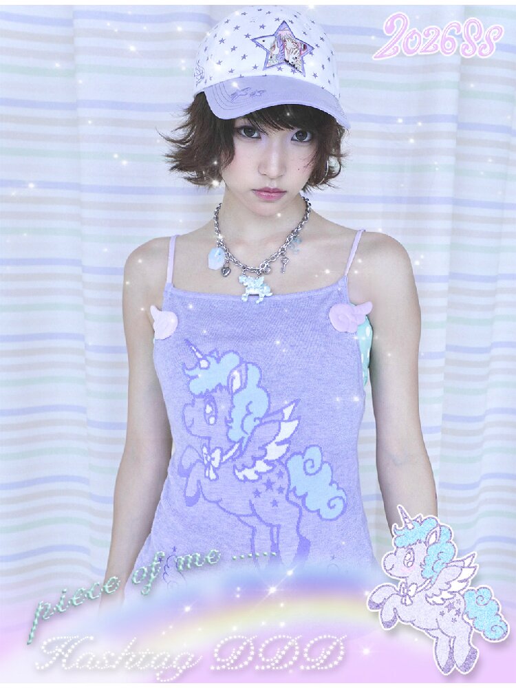 Silver Wire Slim Wings Camisole【s0000016665】