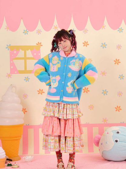 Showa Sweets House Mink Knit Cardigan【s0000015166】