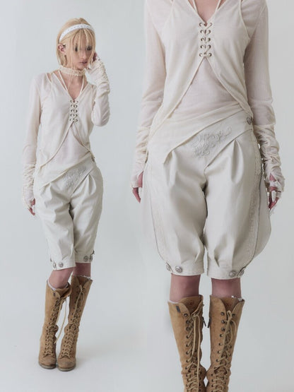 Noble Knightly Leather Breeches【s0000017975】