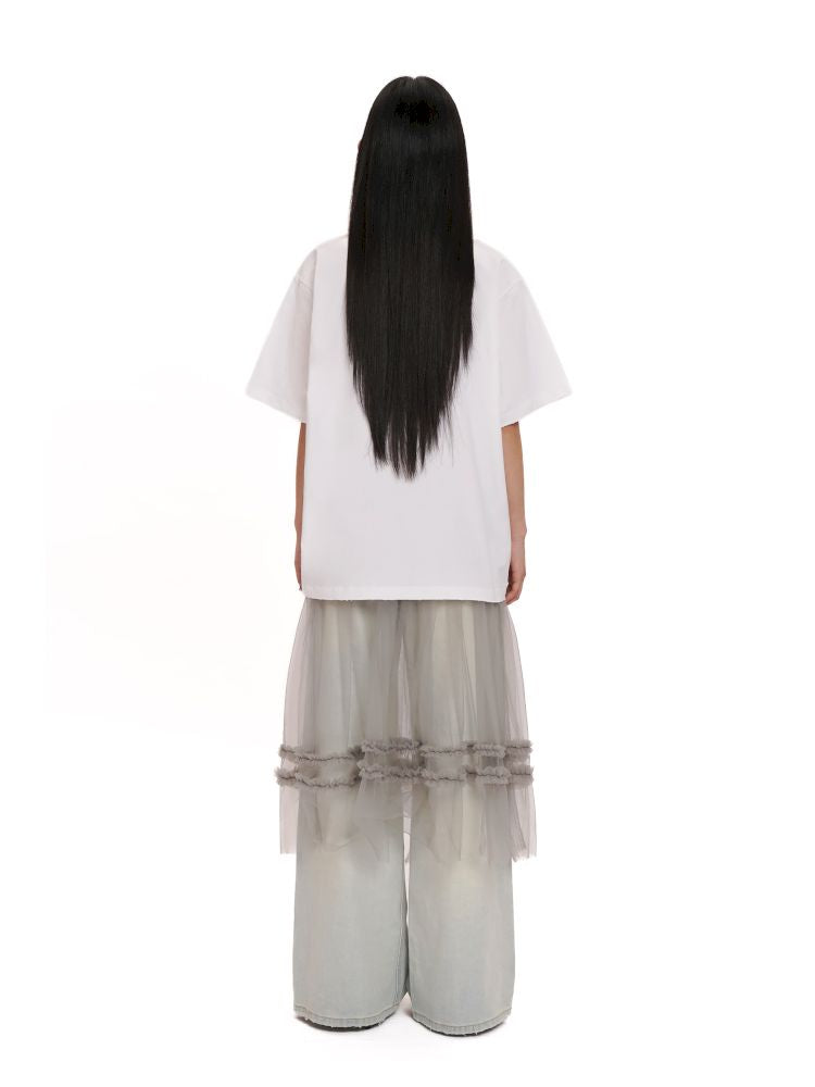 Loose Round Neck Short Sleeve T-Shirt【s0000012505】