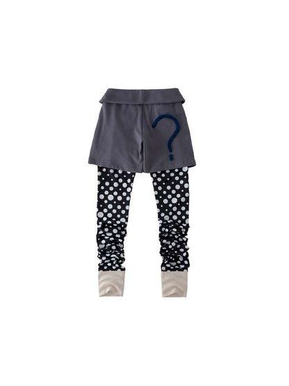 Polka Dot Fake Two Piece Trousers【s0000015151】