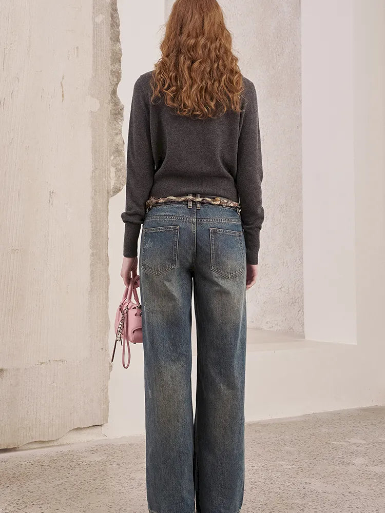 Long-Sleeved Slim-Fit Knit Cardigan【s0000014055】