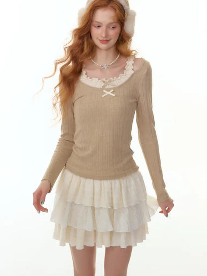 American-Style Knit Top【s0000014351】