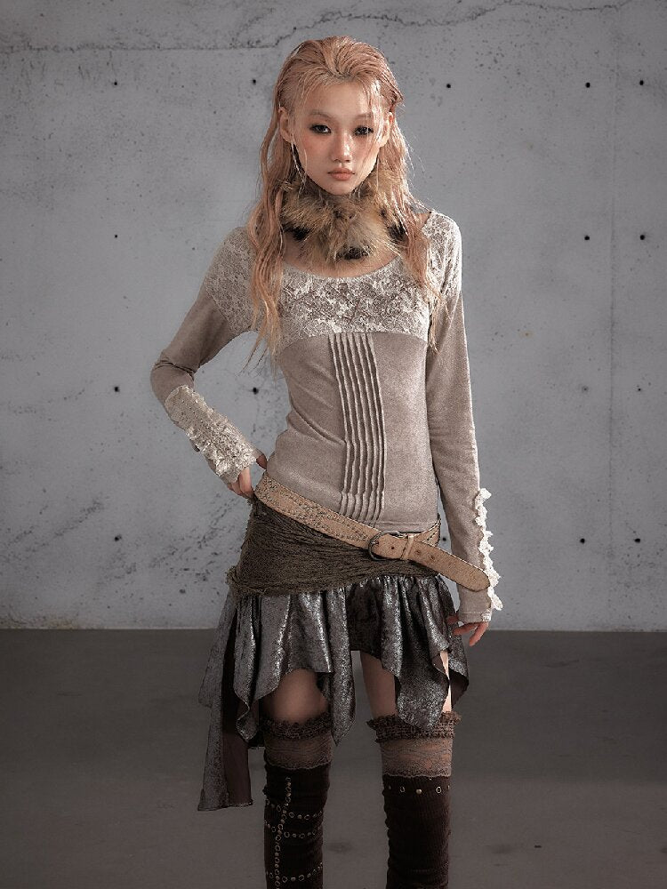 Genuine Fur Warm Furry Scarf【s0000019158】
