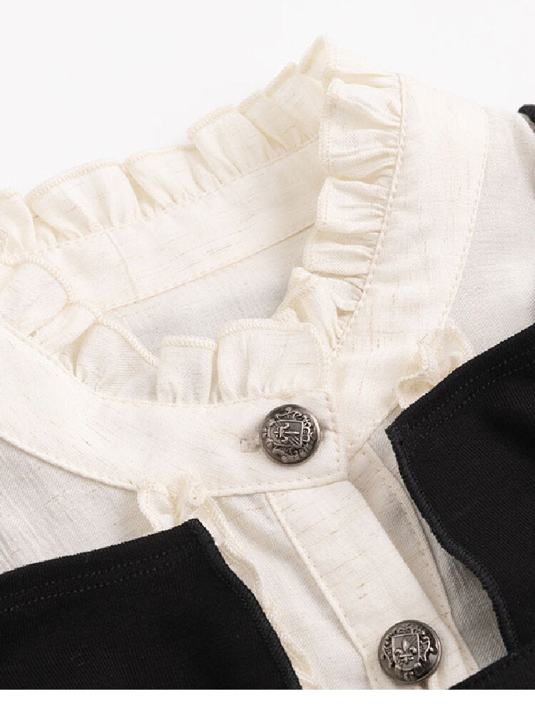 Vintage Layered Cardigan Shirt【s0000018515】