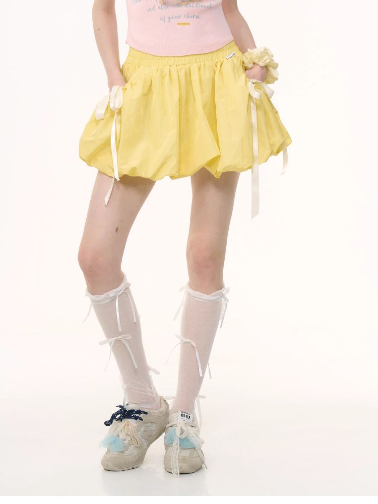 A-line Bud Skirt【s0000012238】