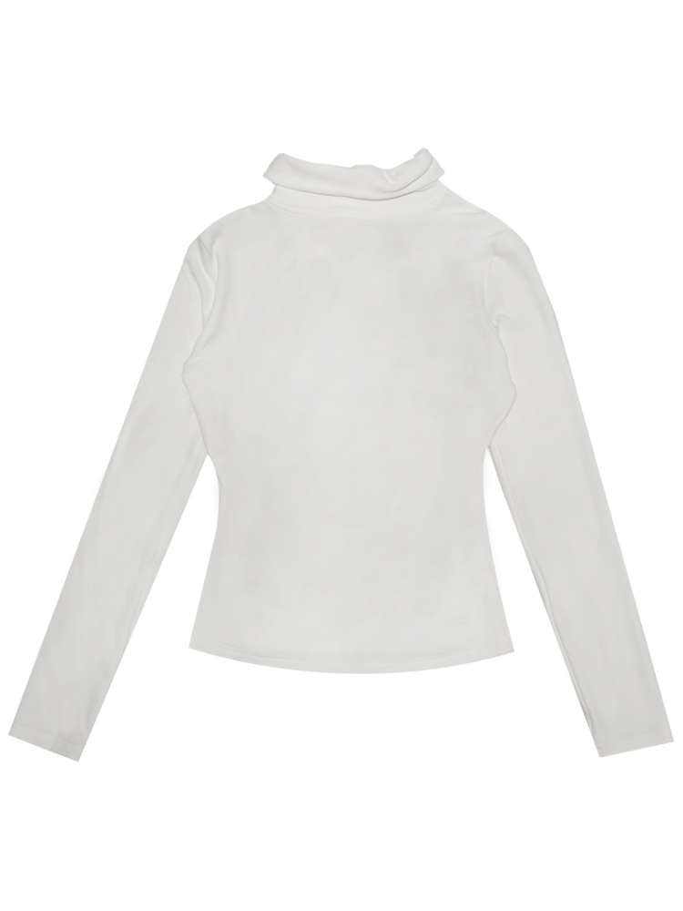 Strawberry Cake Print High-Neck T-Shirt【s0000014530】