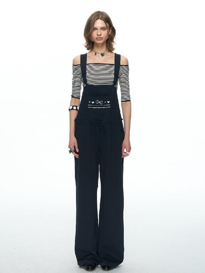 One Shoulder Striped Lace Bolero【s0000015884】
