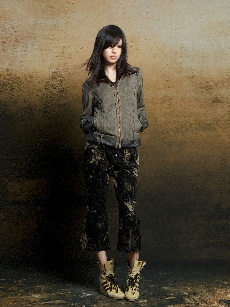 Tie-Dye Micro Low Waist Pants【s0000011817】