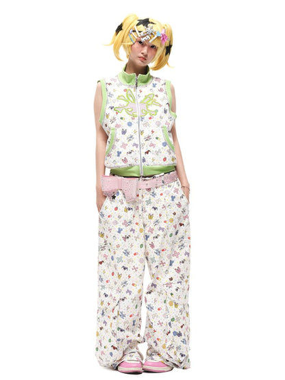 Sticker Printed Vest【s0000012592】