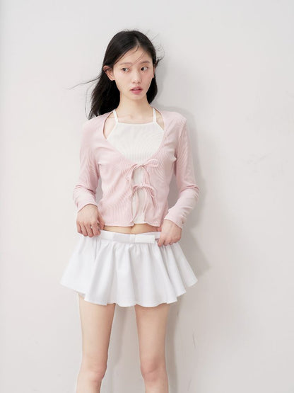Fake Two Pieces Knit Sweater【s0000011961】