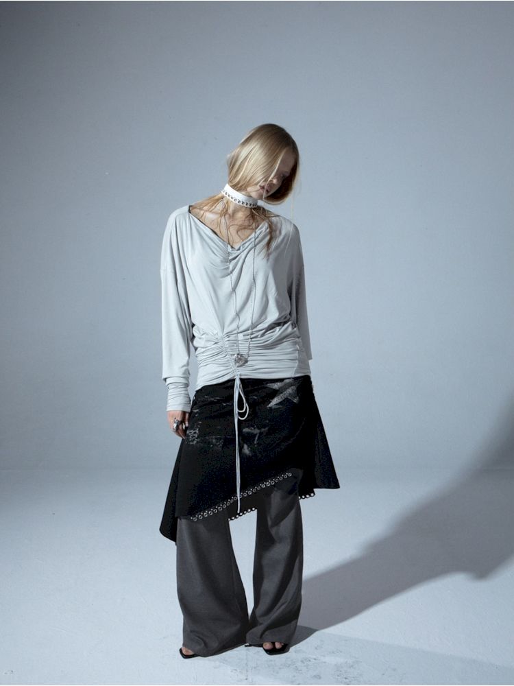 Basic Micro Stretch Low Waist Pants【s0000009772】