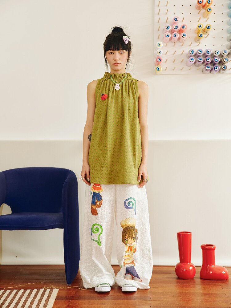 Forest Kitchen Printed Culottes【s0000018698】