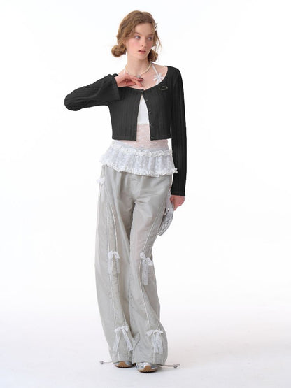 Hollow Knitted Cardigan【s0000012261】