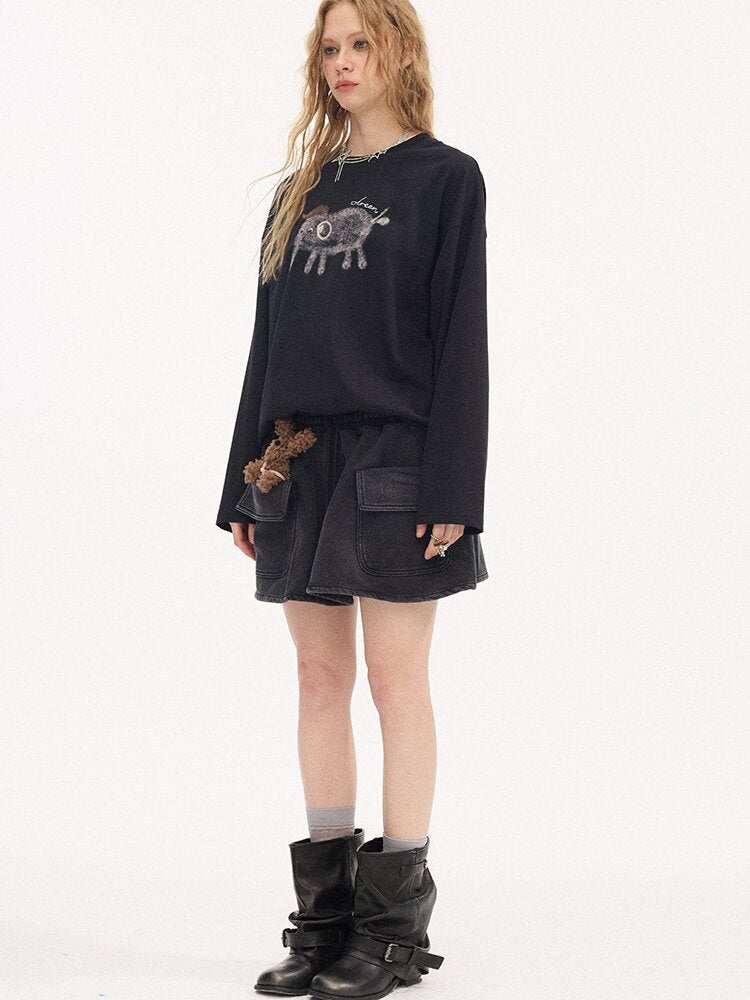Mottled Baby Elephant T-shirt【s0000015893】